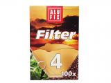 Kép a(z) ALUFIX Papír kávéfilter 4 személyes (100db/csomag) nevű termékről