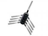 Kép a(z) Porszívó Oldalkefe Sencor SRX 0009 / SRV 1000SL Robotporszívóhoz (4db/csomag) Gyári nevű termékről