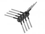 Kép a(z) Porszívó Oldalkefe Sencor SRX 3103 / SRV 3150OR / SRV 3160TQ / SRV 4550WH Robotporszívóhoz (4db/csomag) Gyári nevű termékről