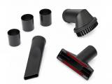Kép a(z) Porszívó Szívófej Szett Ø32-35mm 3db/csomag (1db Kárpit Szívófej, 1db Résszívófej, 1db Körkefés Szívófej 360°-ban elforgatható, 3db szűkítő adapter) nevű termékről