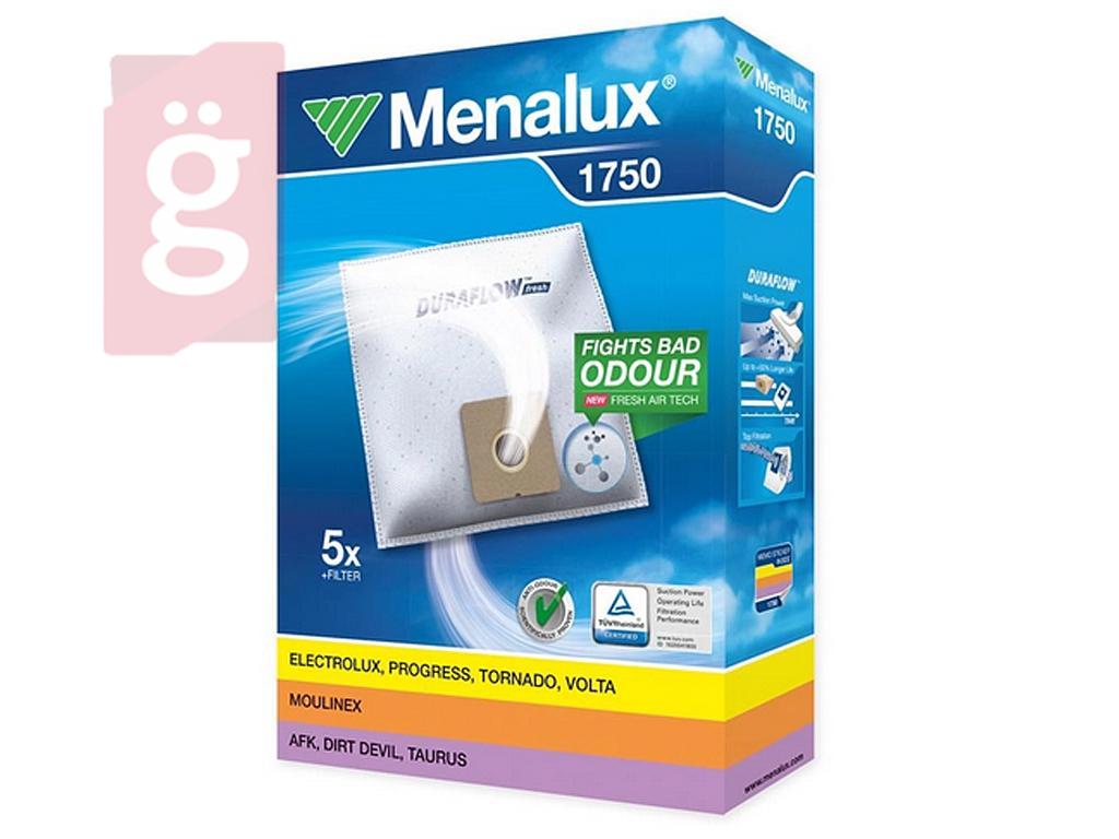 Kép a(z) IZ-Y8GYS Menalux 1750 Welstar Tesco Gyári mikroszálas porzsák (5db+1filter/csomag) 9001961383 nevű termékről