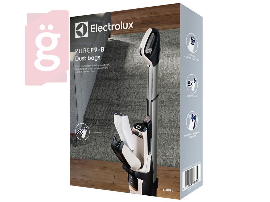 Kép a(z) ESKPF9 Electrolux Pure F9-B Allergy Plus Gyári mikroszálas porzsák (8db/csomag) 9009230963 nevű termékről