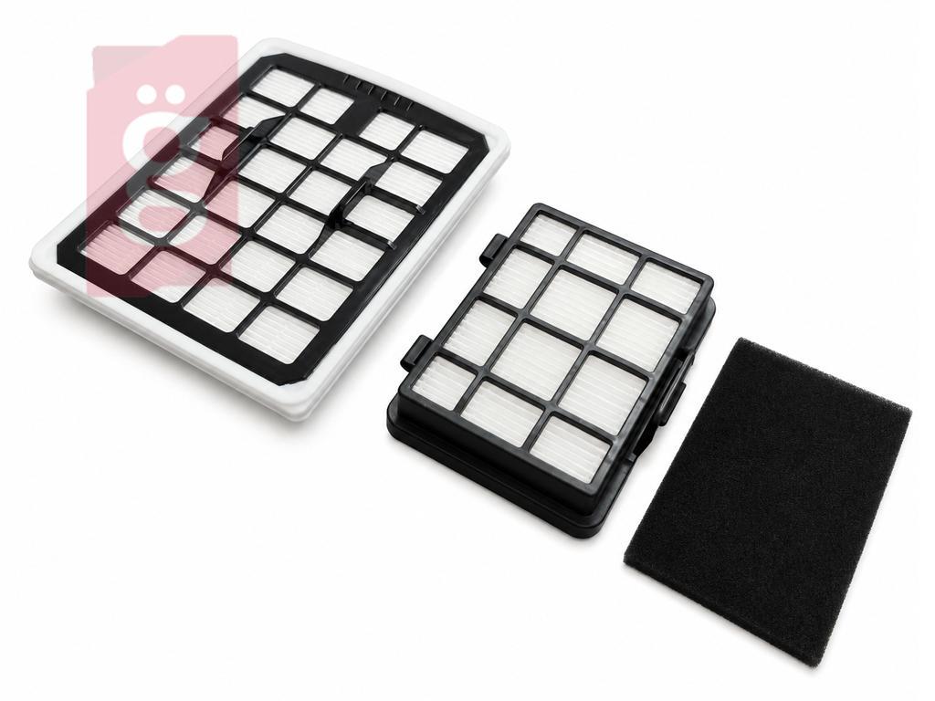 Kép a(z) Porszívó Hepa Filter / Szűrő készlet AEG / Electrolux AL51A2DR / EL31C1LDB / ESKW8 / 9009238180 Gyári MOSHATÓ nevű termékről