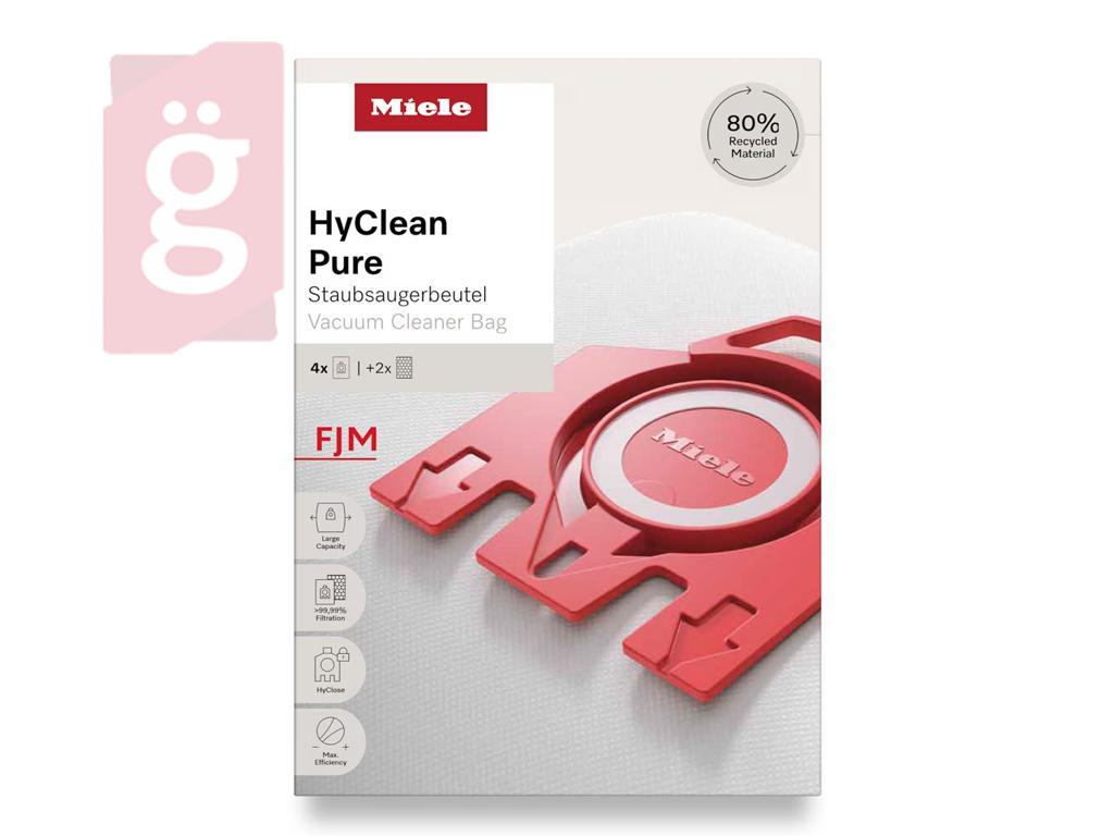 Kép a(z) IZ-M5/M6GYS MIELE HyClean Pure F/J/M Gyári mikroszálas porzsák (4db+2filter/csomag)  nevű termékről