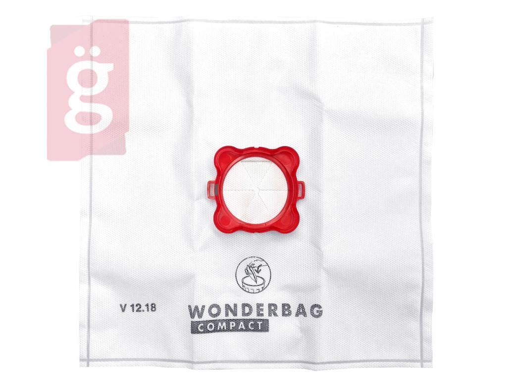 Kép a(z) IZ-R14/3GYS Rowenta Wonderbag Compact (3L) Gyári mikroszálas porzsák ELŐLAPPAL (Adapterrel) (5db+1előlap/csomag) WB305140 nevű termékről