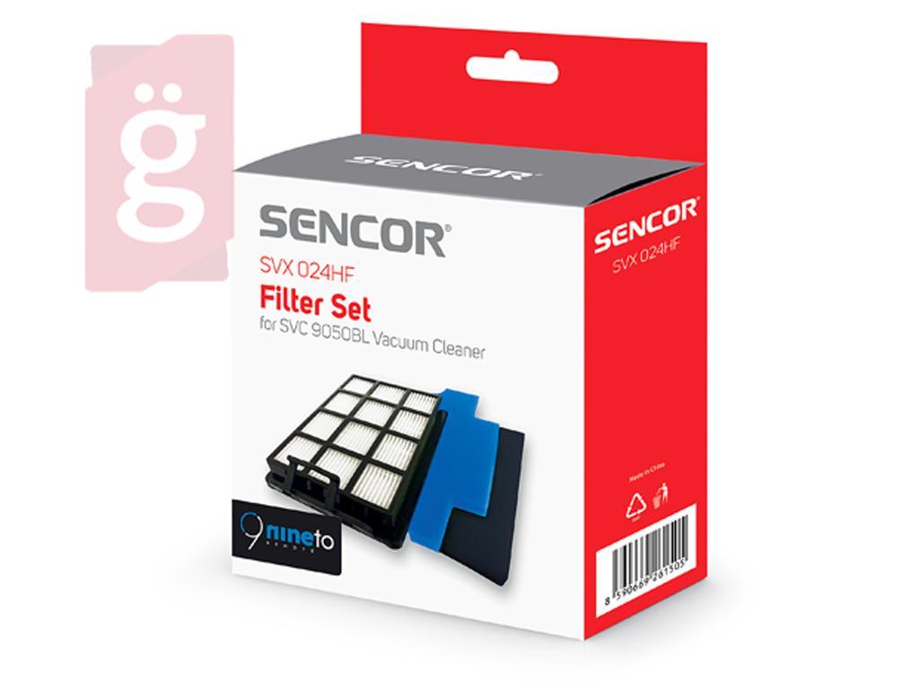 Kép a(z) Porszívó Hepa Filter/Szűrő készlet Sencor SVX024HF / SVC 9050BL Porzsívóhoz Gyári H13 MOSHATÓ nevű termékről