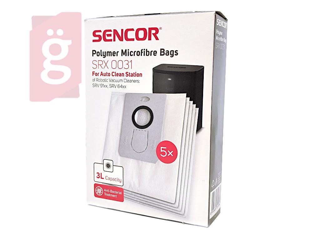 Kép a(z) IZ-SRX0031 Sencor SRV 6450BK / SRV 6485BK / SRV 9185BK Gyári mikroszálas porzsák (5db/csomag) nevű termékről