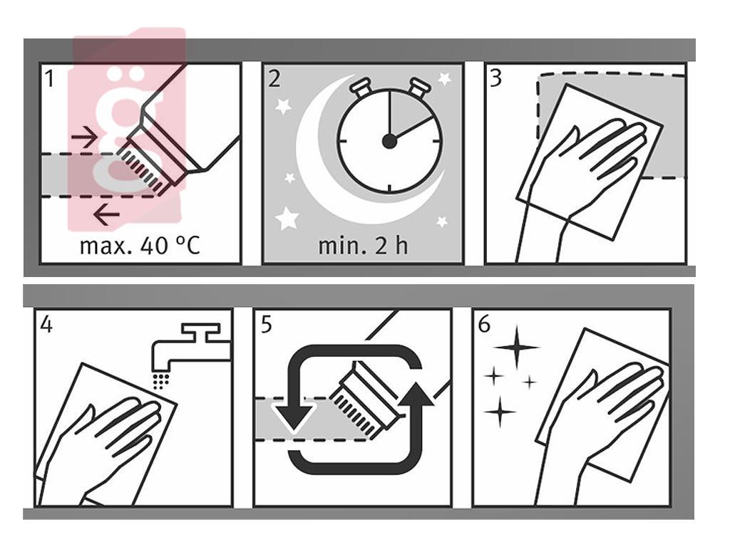 Kép a(z) Bosch Tisztító Gél Sütőkhöz, Gőzsütőkhöz, Mikrohullámú Sütőkhöz 200ml 00312324 Gyári nevű termékről