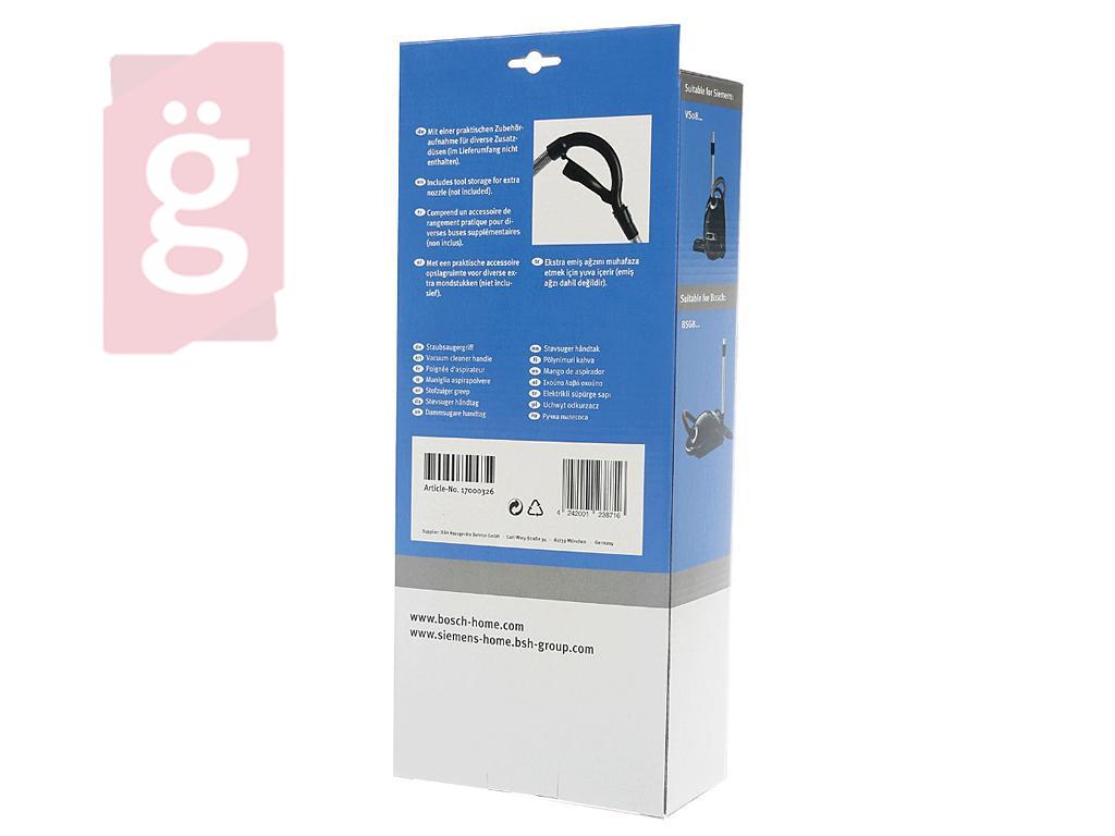 Kép a(z) Porszívó Fogantyú / Markolat (Pisztoly) Bosch / Siemens BSG81266/10 / VS08G1223/09 / 17000326 Gyári nevű termékről