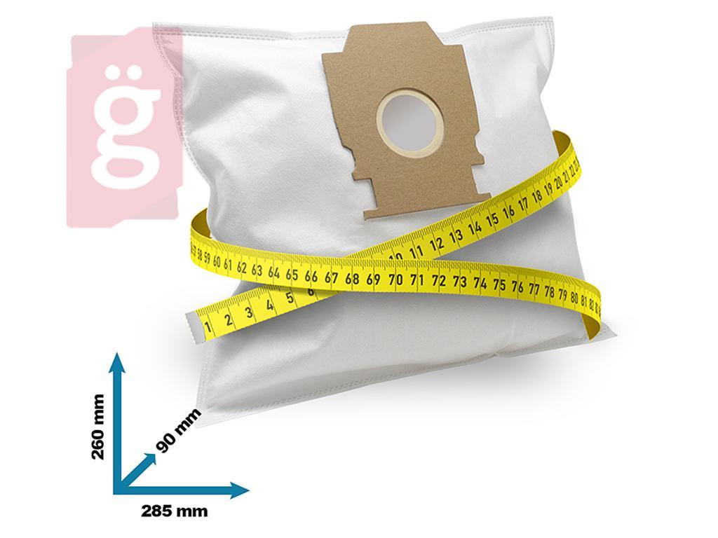 Kép a(z) IZ-MG1-SGS MIELE HyClean Pure TU Guard S1 / Guard L1 / Pure CO Guard M1 Kompatibilis mikroszálas porzsák (5db/csomag) nevű termékről