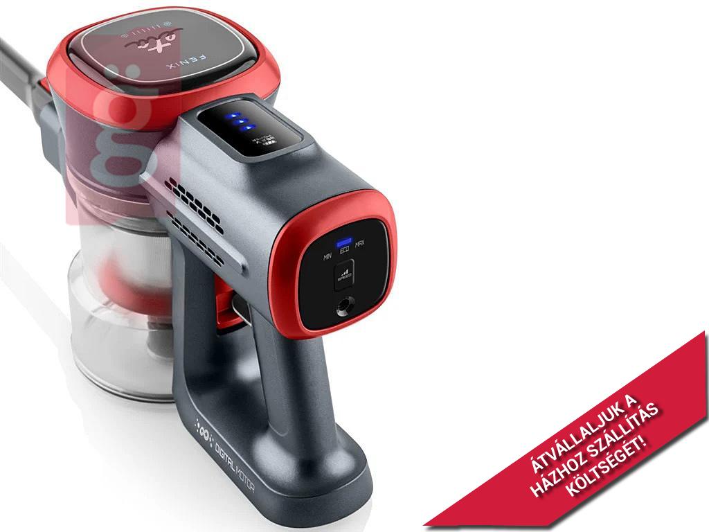 Kép a(z) ETA Fenix Álló Porszívó 223390000 (Álló és kézi porszívó 2 az 1-ben) Szürke/Piros (5 év hosszabbított garancia a motorra) nevű termékről