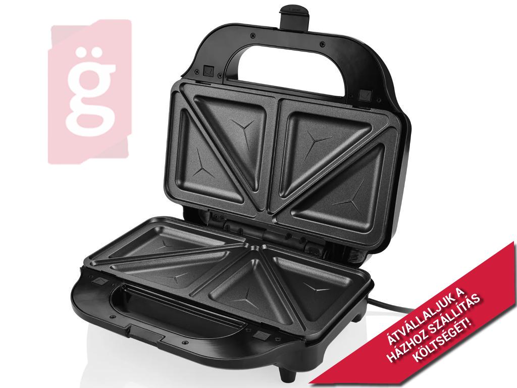 Kép a(z) Szendvicssütő ETA 5151 Sorento Plus 6 cserélhető tapadásmentes lappal 900W / 515190000 rozsdamentes nevű termékről