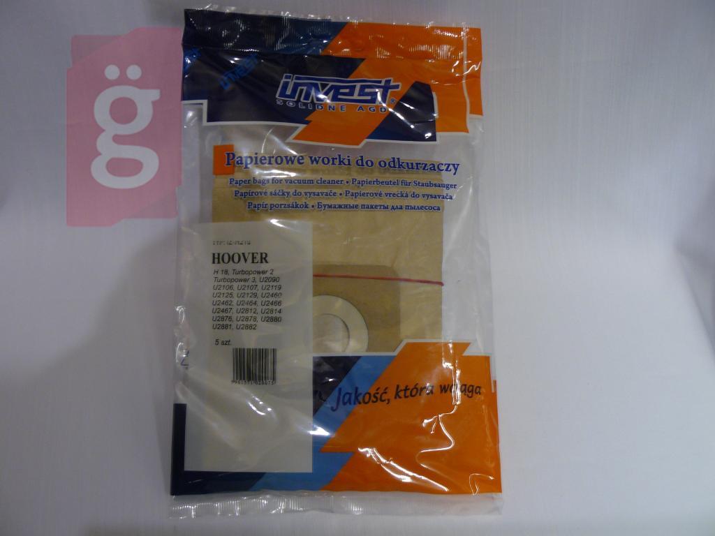 Kép a(z) IZ-H210 Invest Kompatibilis papír porzsák (5db/csomag) nevű termékről