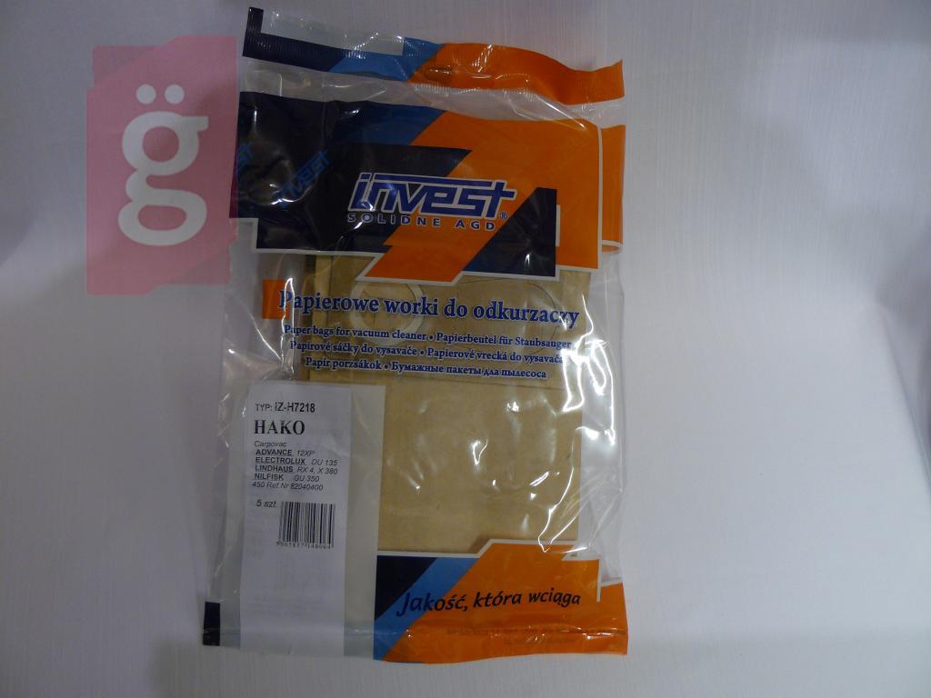 Kép a(z) IZ-H7218 Hako / Taski Kompatibilis papír porzsák (5db/csomag) nevű termékről