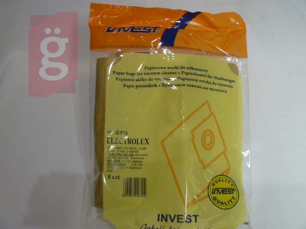 Kép a(z) IZ-P13 Invest Kompatibilis papír porzsák (5db/csomag) nevű termékről