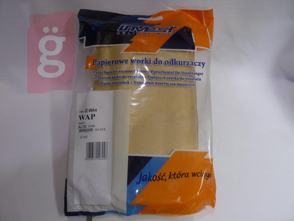 Kép a(z) IZ-WA4 Invest Kompatibilis papír porzsák (5db/csomag) nevű termékről