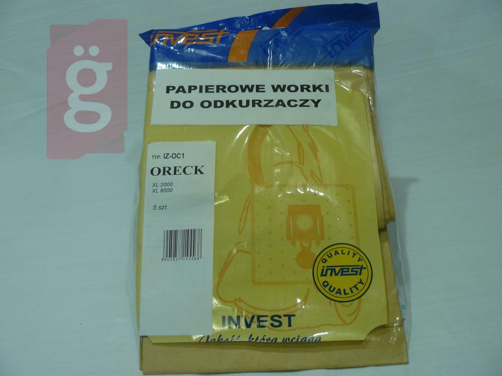 Kép a(z) IZ-OC1 Invest Kompatibilis papír porzsák (5db/csomag) nevű termékről