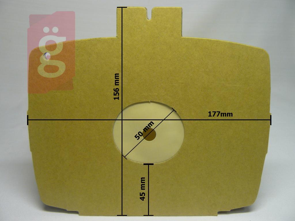 Kép a(z) IZ-E8 Invest Electrolux Kompatibilis papír porzsák (5db/csomag) nevű termékről