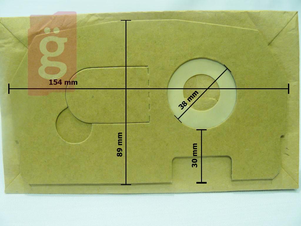 Kép a(z) IZ-E14 Invest Kompatibilis papír porzsák (5db/csomag) nevű termékről
