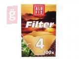 Kép a(z) ALUFIX Papír kávéfilter 4 személyes (100db/csomag) nevű termékről