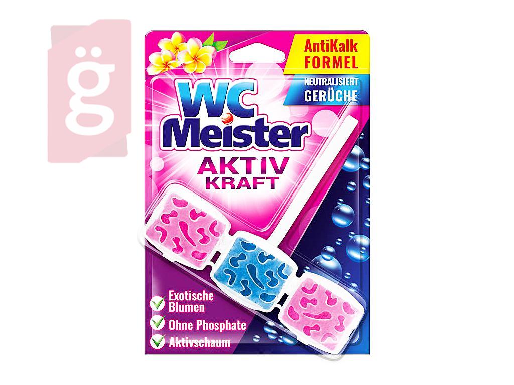 Kép a(z) WC Meister Wc Illatosító Tisztító Block - Exotic Flowers 45g  nevű termékről
