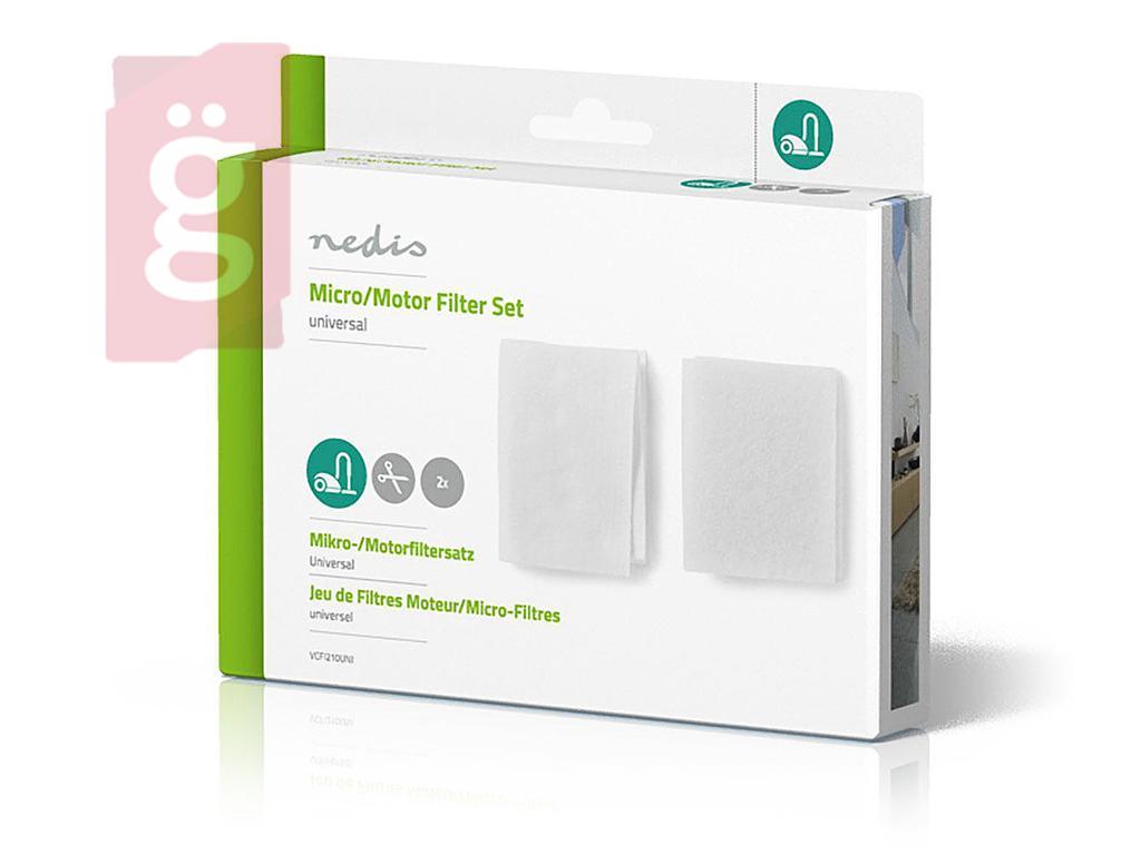Kép a(z) Univerzális Porszívó Motorfilter 310x125mmmm / Mikrofilter 255x200mm Készlet (2db/csomag) nevű termékről