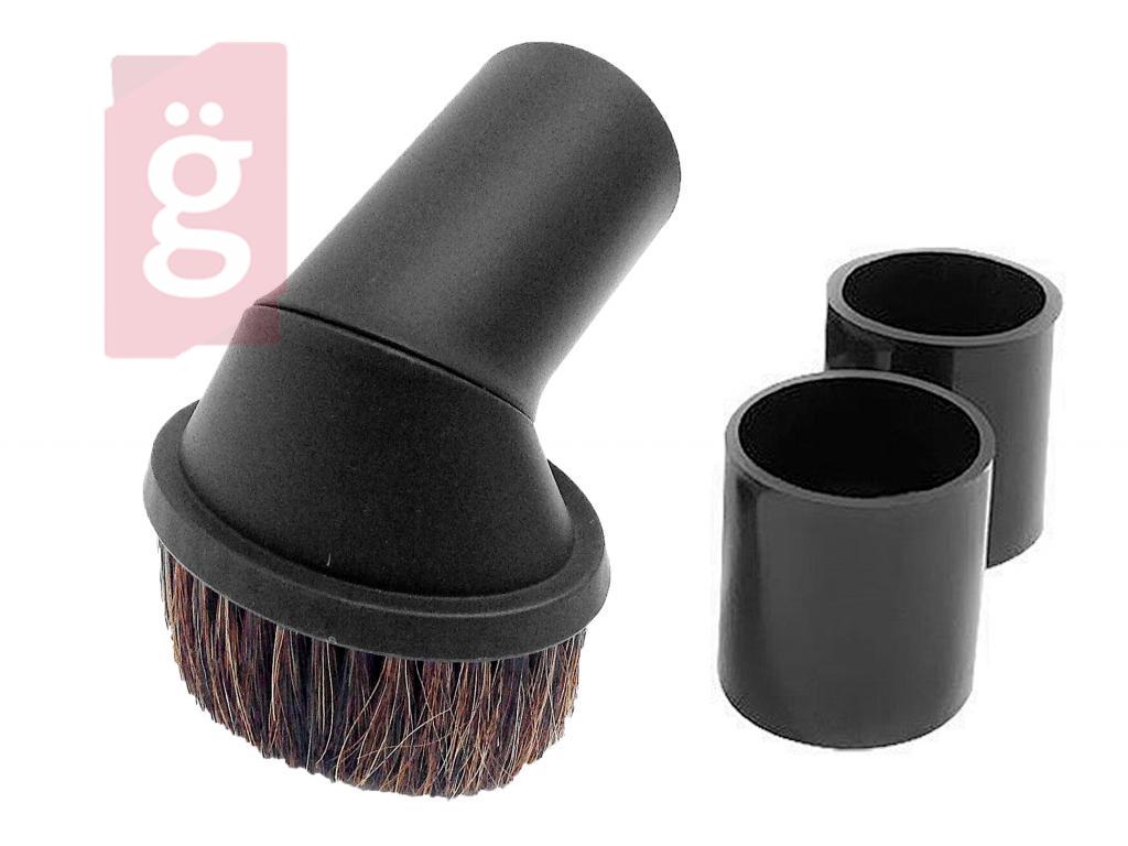 Kép a(z) Porszívó Univerzális Körkefés Szívófej Lószőr Kefével Ø30-32-35mm / 360°-ban elforgatható nevű termékről