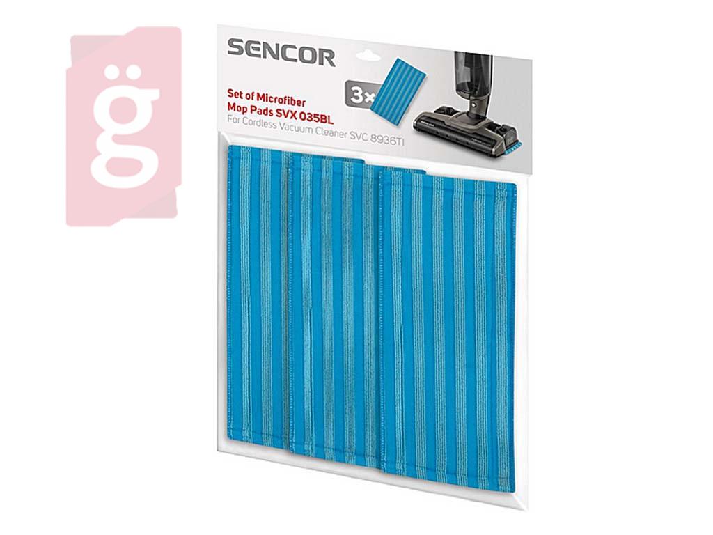Kép a(z) Porszívó Mop készlet Sencor SVX 035BL / SVC 0625AT / SVX 8936TI Porszívóhoz (3db/csomag) Gyári MOSHATÓ nevű termékről