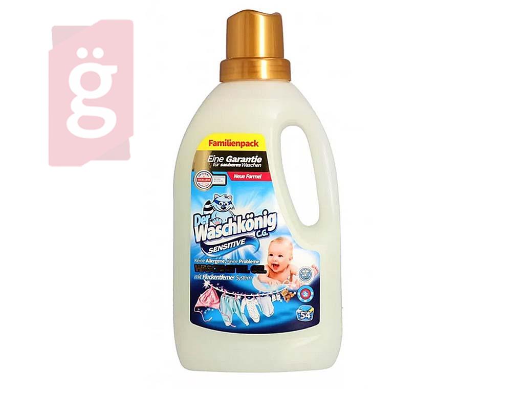 Kép a(z) Der Waschkönig Mosógél Sensitive (46 mosás) 1625 ml  nevű termékről