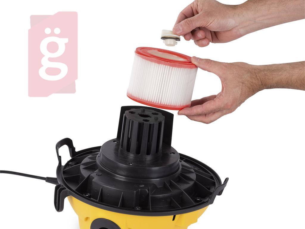 Kép a(z) Porszívó Hepa Filter / Motorvédő Szűrő hengeres POWERPLUS POWX 320 / 134.084.06 Gyári MOSHATÓ nevű termékről