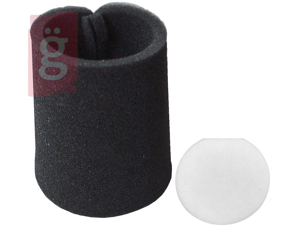 Kép a(z) Porszívó Habszűrő Szivacs nyitott+Mikrofilter Szett ETA Mariner 0865 / 1865 / 2865 / 3865 / 7865 / 286568010 (2+2db/csomag) Gyári nevű termékről