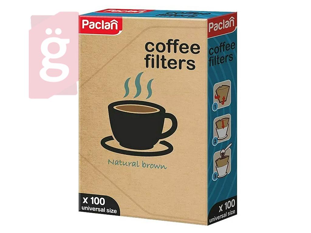 Kép a(z) Paclan Kávéfilter Univerzális méret 100db/csomag  nevű termékről