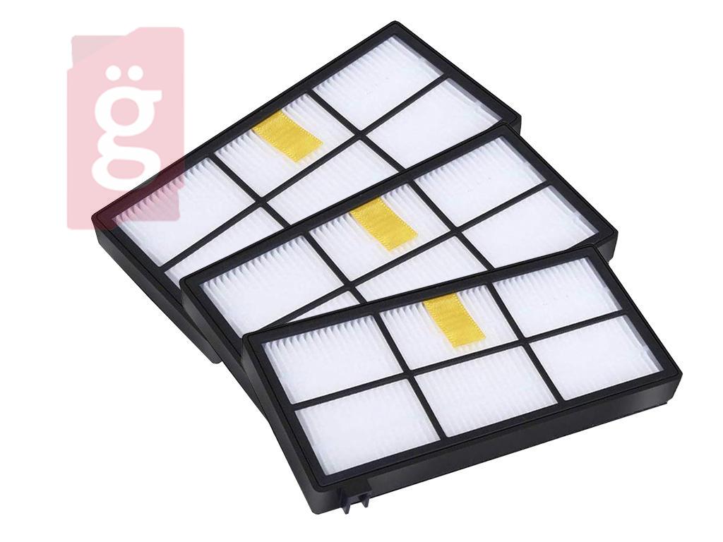 Kép a(z) Porszívó Kompatibilis Hepa Filter Szett iRobot Roomba 800-as / 900-as sorozat  (3db/csomag) nevű termékről
