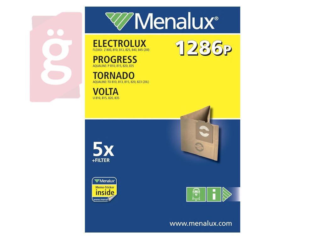 Kép a(z) IZ-P11GY Menalux 1286P Electrolux Flexio stb. Gyári papír porzsák (5db+1filter/csomag) 9001967034 nevű termékről