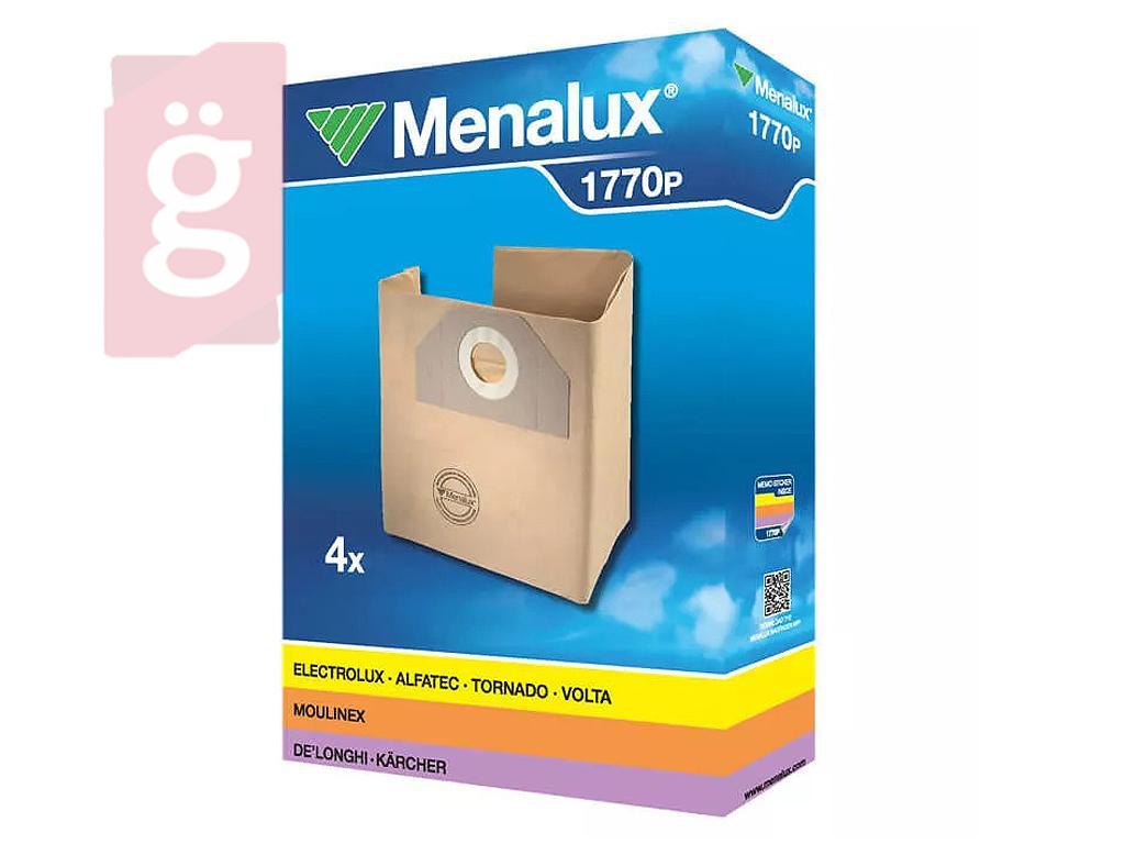 Kép a(z) Menalux 1770P Electrolux Z65 Karcher 2201 stb. Gyári papír porzsák (4db/csomag) nevű termékről