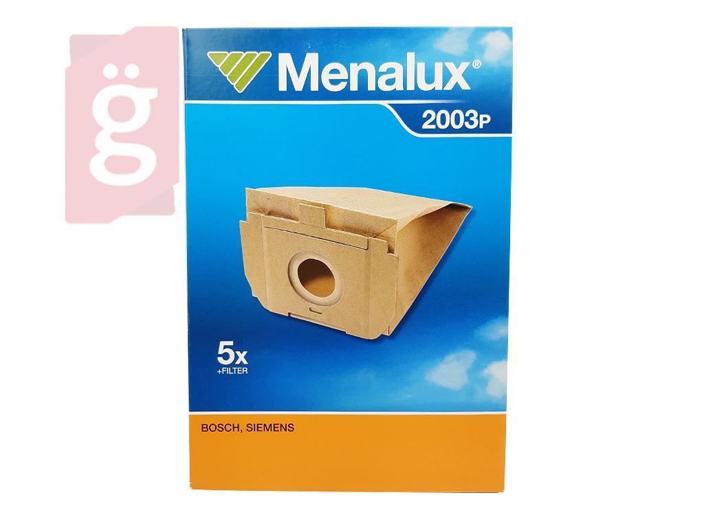 Kép a(z) IZ-S4GY Menalux 2003P Bosch / Siemens N/R stb. Gyári papír porzsák (5db/csomag) nevű termékről