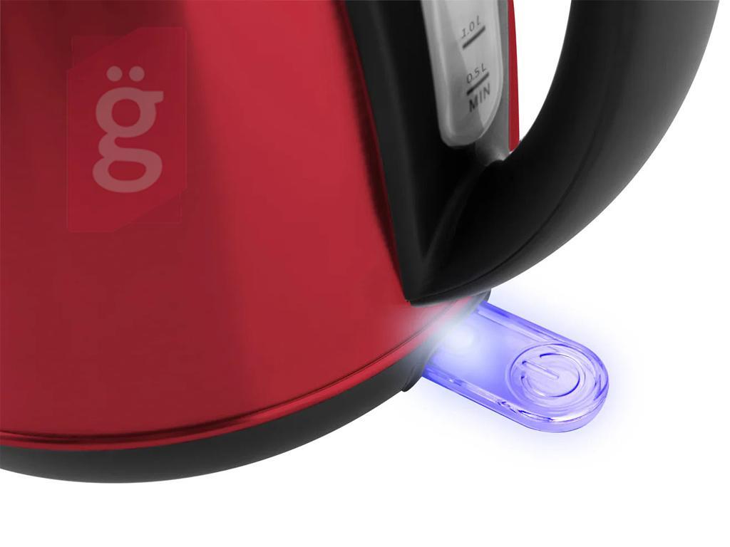 Kép a(z) Vízforraló ETA 3590 Alena 1,7 liter / 2200W / 359090010 piros  nevű termékről
