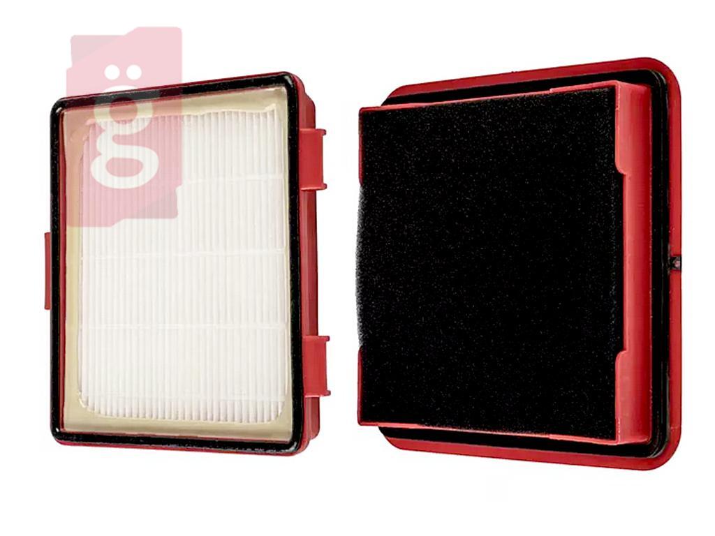 Kép a(z) Porszívó Kompatibilis Hepa Filter / Szűrő készlet Gorenje VCEA01GACWCY / HFGFAC / 732742, 732743 helyett nevű termékről