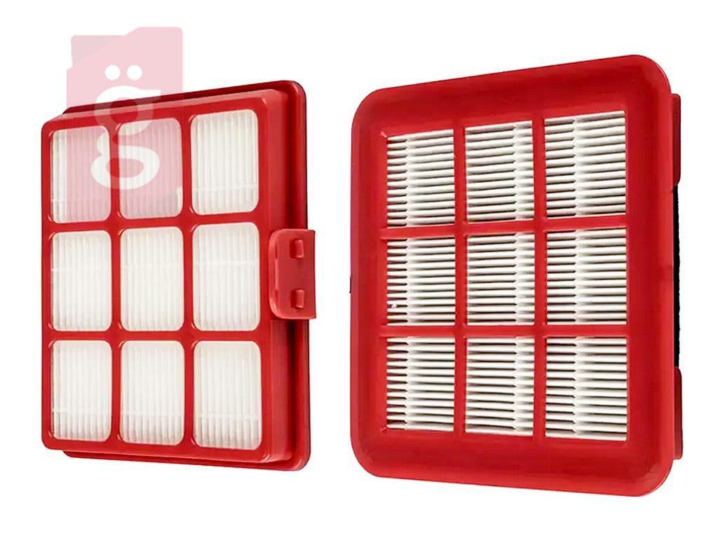 Kép a(z) Porszívó Kompatibilis Hepa Filter / Szűrő készlet Gorenje VCEA01GACWCY / HFGFAC / 732742, 732743 helyett nevű termékről