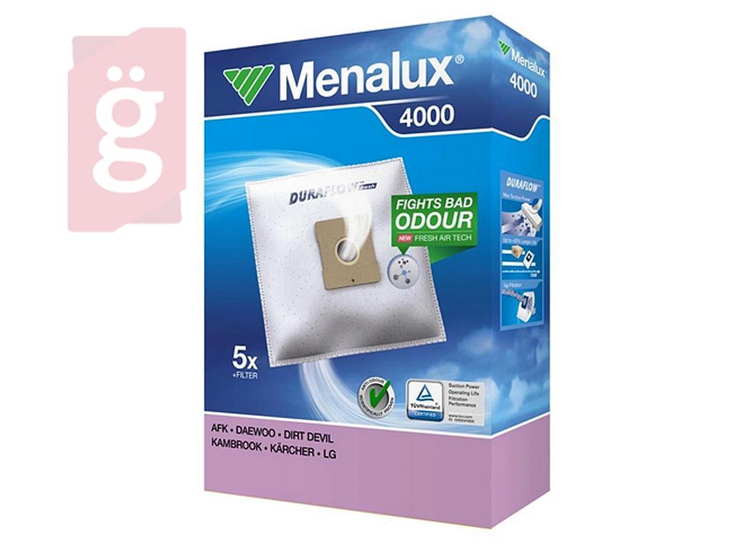 Kép a(z) IZ-Y18GYS Menalux 4000  DAEWOO RC105 stb. Gyári mikroszálas porzsák (5db+1filter/csomag) nevű termékről