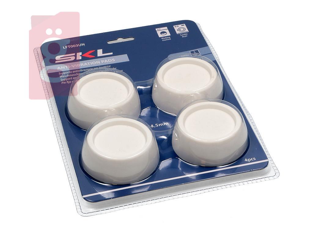Kép a(z) Rezgéscsillapító Lábak Ø64,5x44,5mm 4db/csomag (Mosó-,Mosogató- és Szárítógépekhez) Univerzális nevű termékről