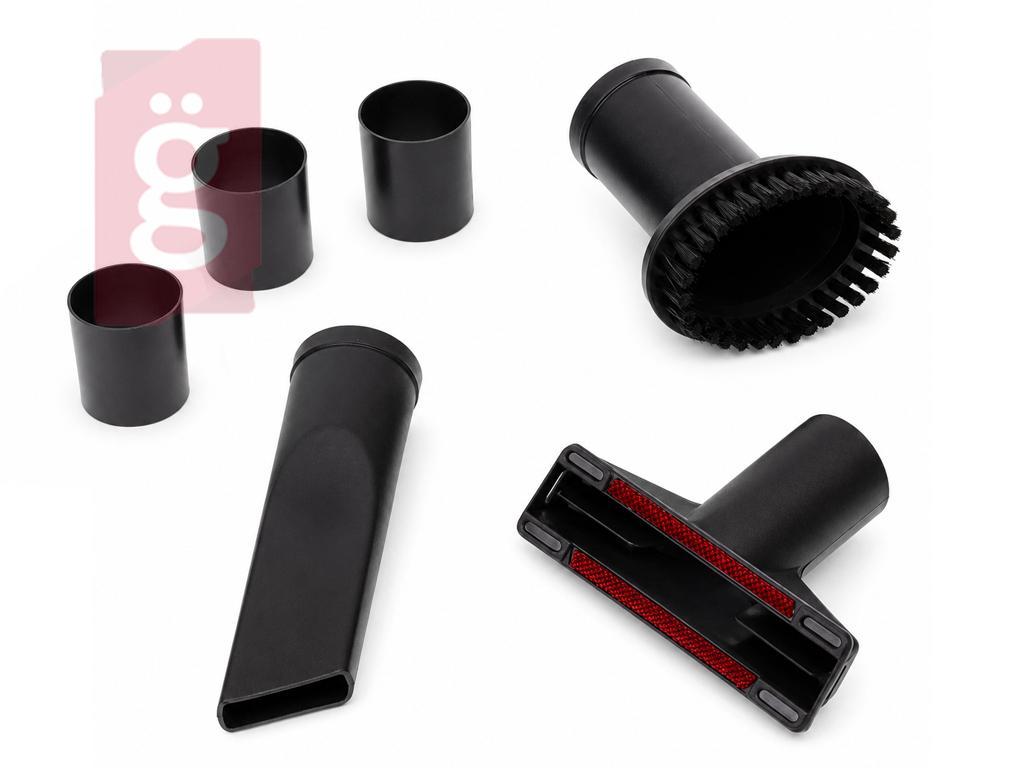 Kép a(z) Porszívó Szívófej Szett Ø32-35mm 3db/csomag (1db Kárpit Szívófej, 1db Résszívófej, 1db Körkefés Szívófej 360°-ban elforgatható, 3db szűkítő adapter) nevű termékről