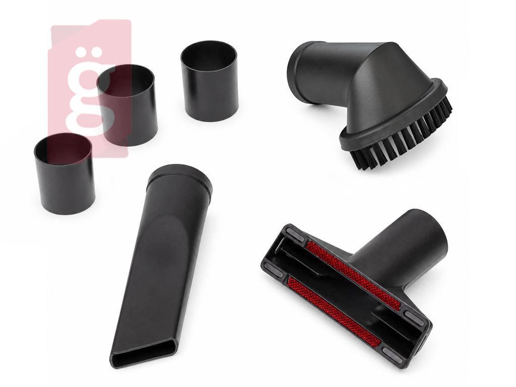 Kép a(z) Porszívó Szívófej Szett Ø32-35mm 3db/csomag (1db Kárpit Szívófej, 1db Résszívófej, 1db Körkefés Szívófej 360°-ban elforgatható, 3db szűkítő adapter) nevű termékről