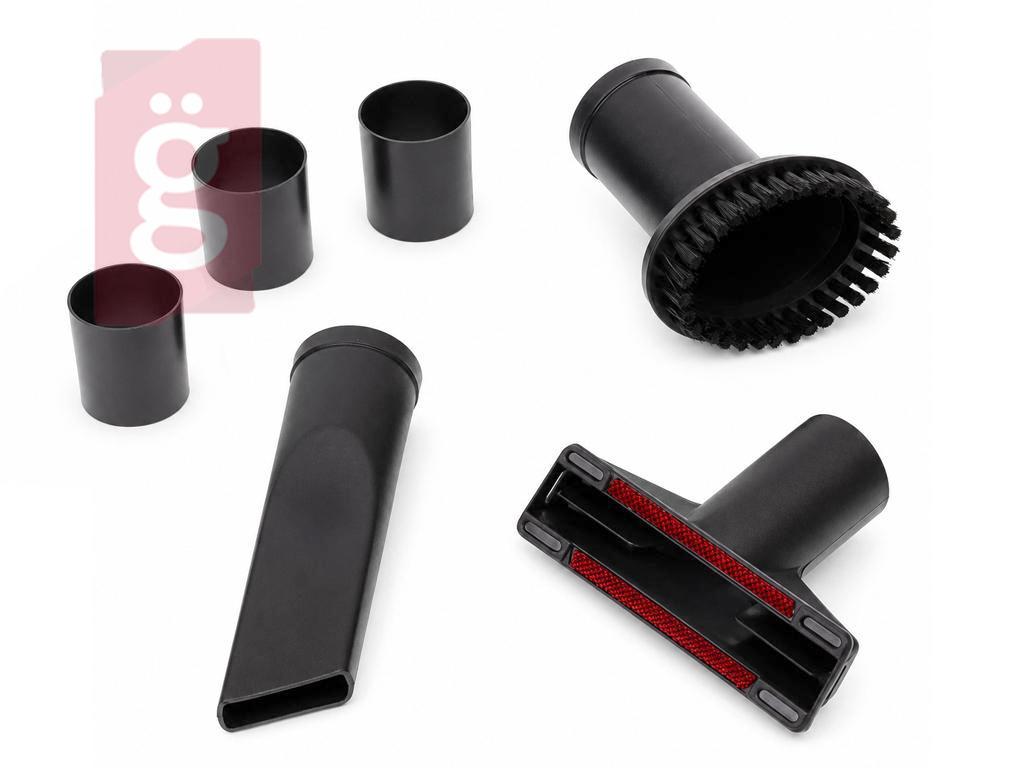 Kép a(z) Porszívó Szívófej Szett Ø32-35mm 3db/csomag (1db Kárpit Szívófej, 1db Résszívófej, 1db Körkefés Szívófej 360°-ban elforgatható, 3db szűkítő adapter) nevű termékről