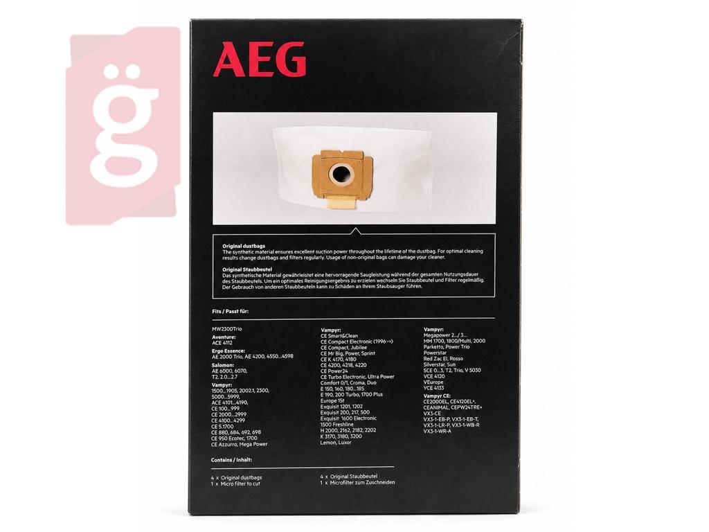 Kép a(z) IZ-E6GY04S.1F Electrolux XIO GR 28S Gyári mikroszálas porzsák (4db+1filter/csomag) 9002565423 nevű termékről